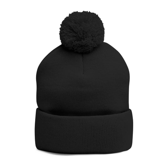 Cursed but Pretty™ Pom Pom Beanie - Witchy Winter Crown