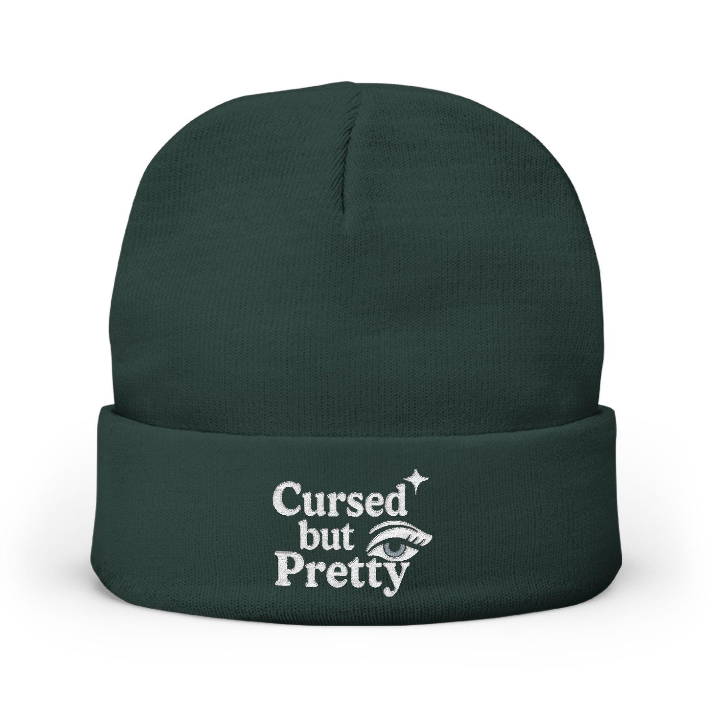 The Cursed but Pretty™ Beanie